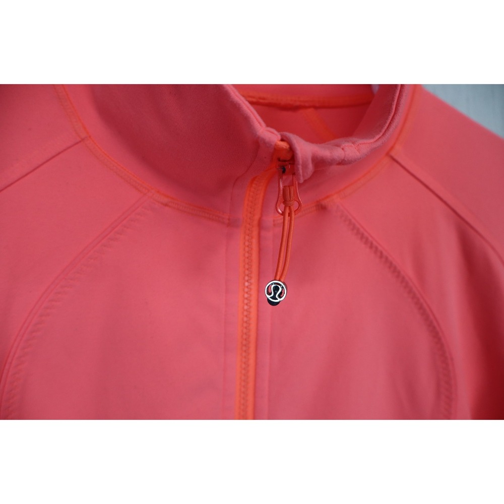 Lululemon Nice Asana Yoga Jacket Pink Womens Size 10 W4C02S Very Light Flare - Picture 3 of 7